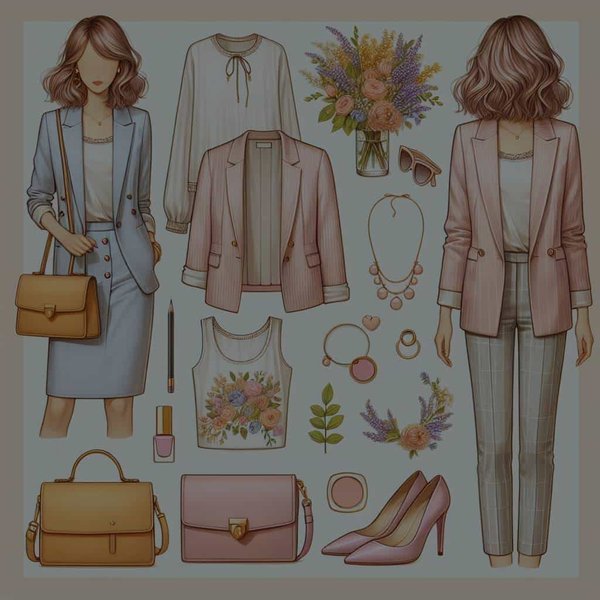 Quelle est la meilleure façon d'intégrer des pièces de couleur pastel dans une tenue de travail printanière?